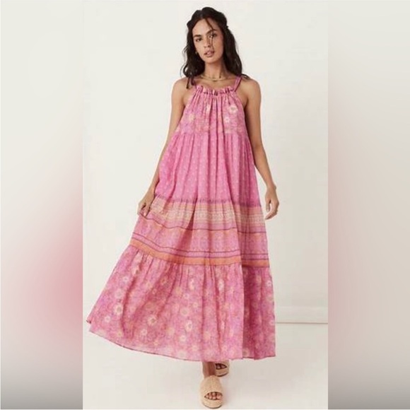 Spell Dresses & Skirts - Spell Utopia Pink and Orange Maxi Dress